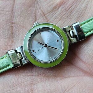 FMD Ladies Wristwatch Breen Faux Leatther Strap Analog Quartz Fashion Watch